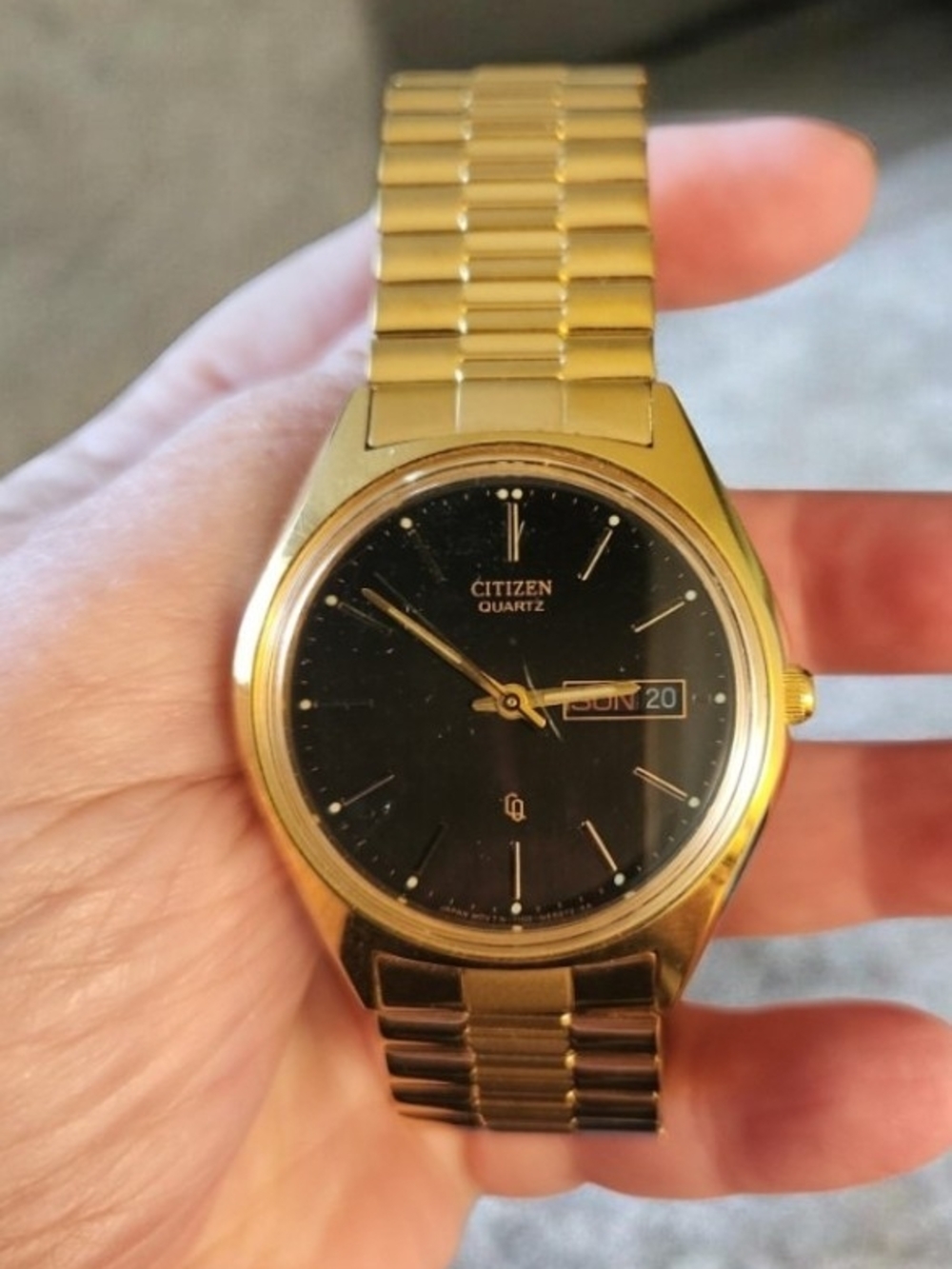 Citizen / Quartz , Vintage Mens Watch * Needs New Battery 》 Firm